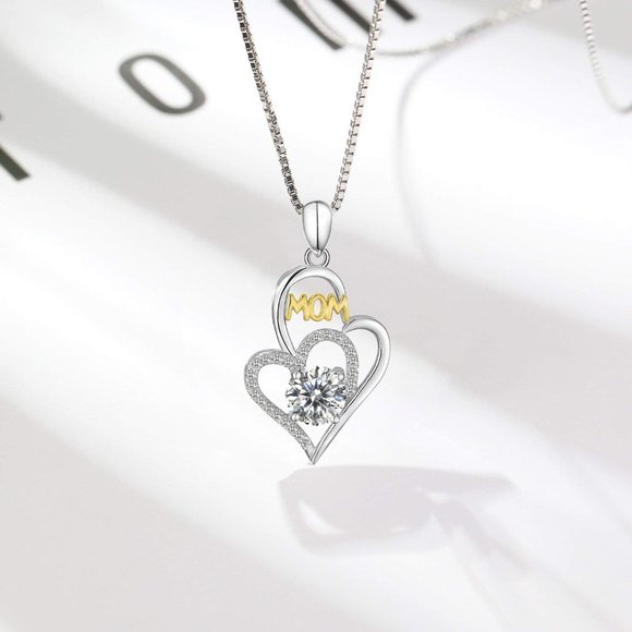 🌟HP🌟Beautiful “Mom” 925 Necklace - Picture 9 of 12
